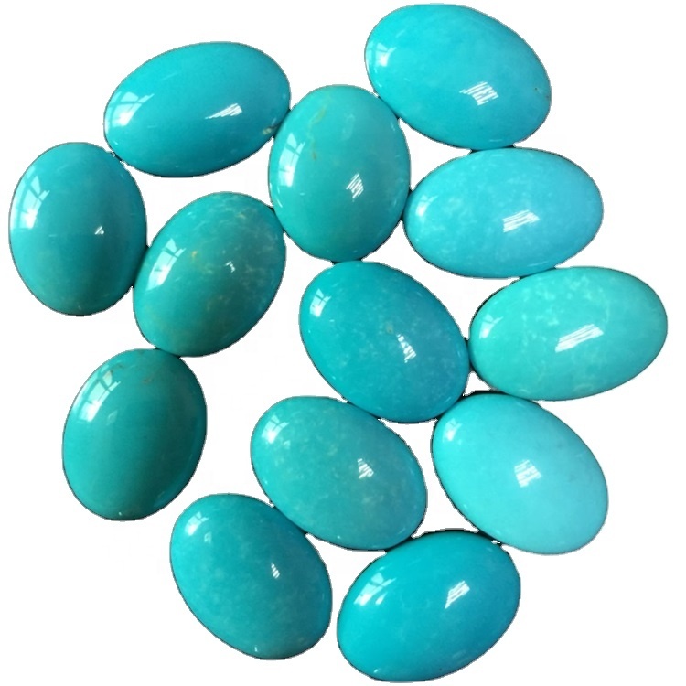 Sleeping Beauty Turquoise Cabs Oval 12x16mm mass quantity make wholesale