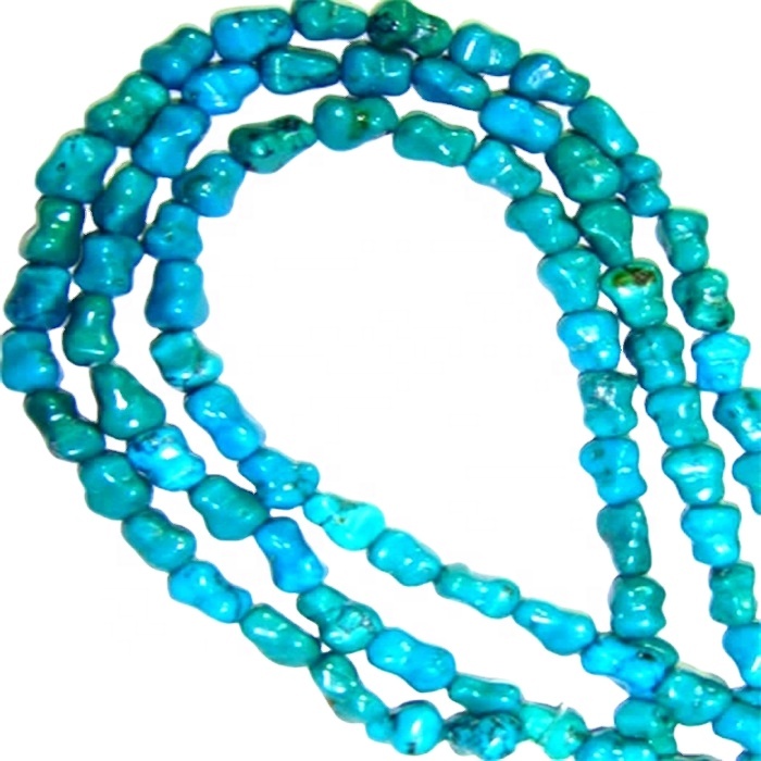 Turquoise koera luu helmed hulgimüügihindades | Zh kalliskivid 8