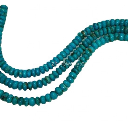 Inexpensive turquoise Rondelle beads turquoise Abacus Bead jewelry
