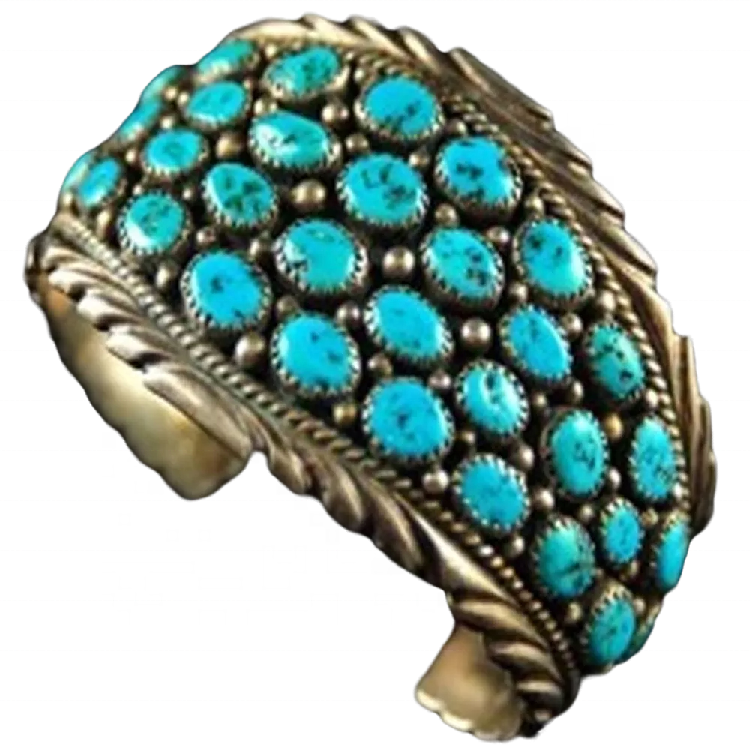 Ahịa turquoise mgbaaka omenala Onye nrụpụta | Ihe bara nnukwu uru ZH 8