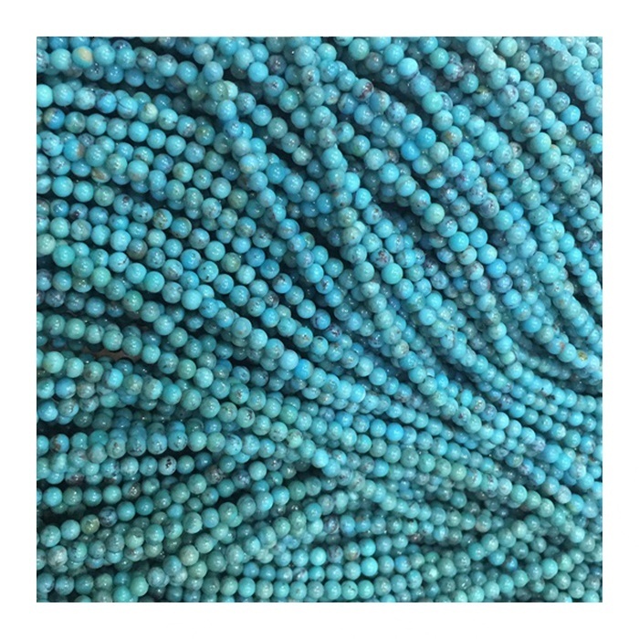 Turquoise Round beads Rustic Turquoise gemstone beads / Blue Raw Turquoise BeadsTurquoise Beads round 4mm 6mm 8mm 10mm 12mm
