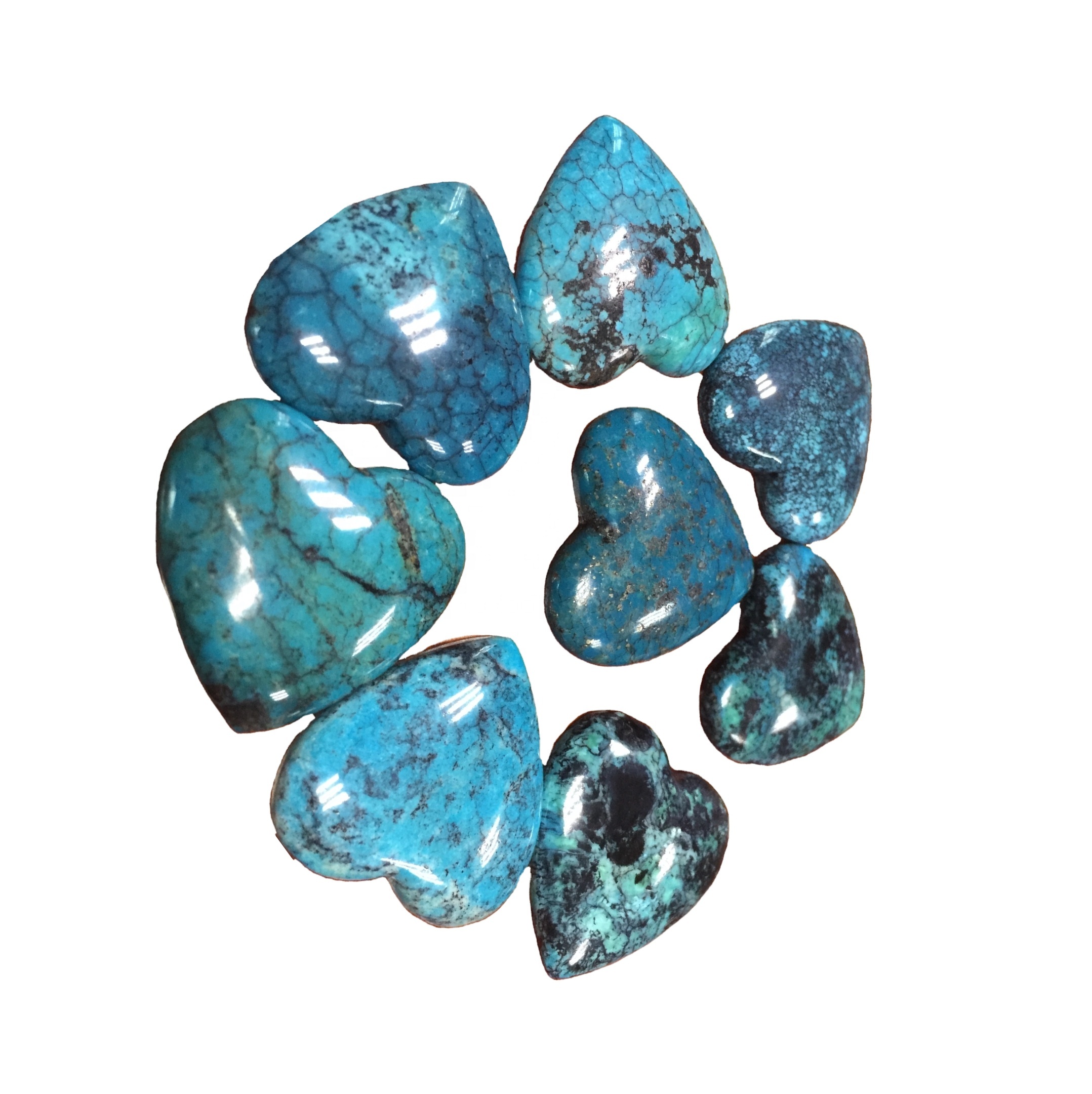 Natuerlik turquoise cabochons te keap by Grossale prizen | Zh Gems 8