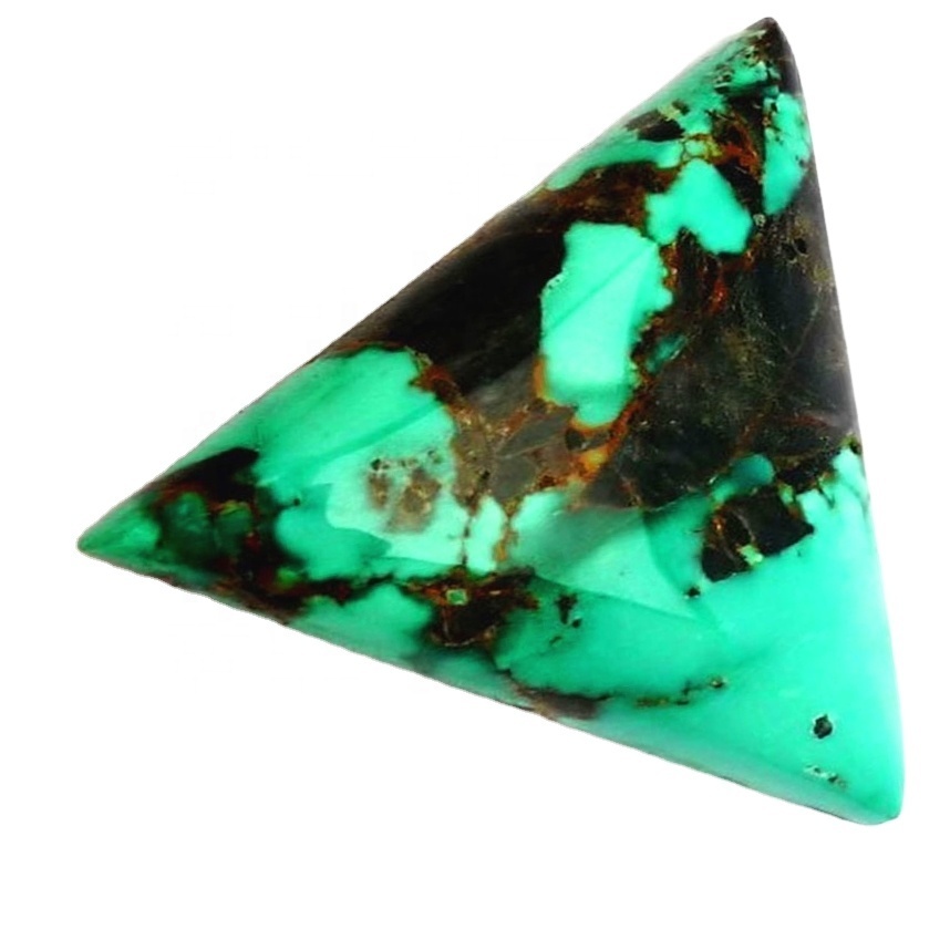 AAA Arizona Turquoise Triangle shape cabochon Natural 3X3MM-4X4MM-5X5MM Arizona Turquoise Triangle cabochon loose gemstone