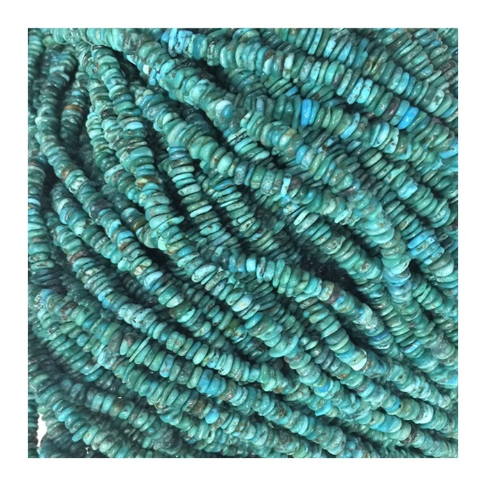 Custom turquoise chips umphakeli onokwethenjelwa Umkhiqizi | ZH Amagugu 8