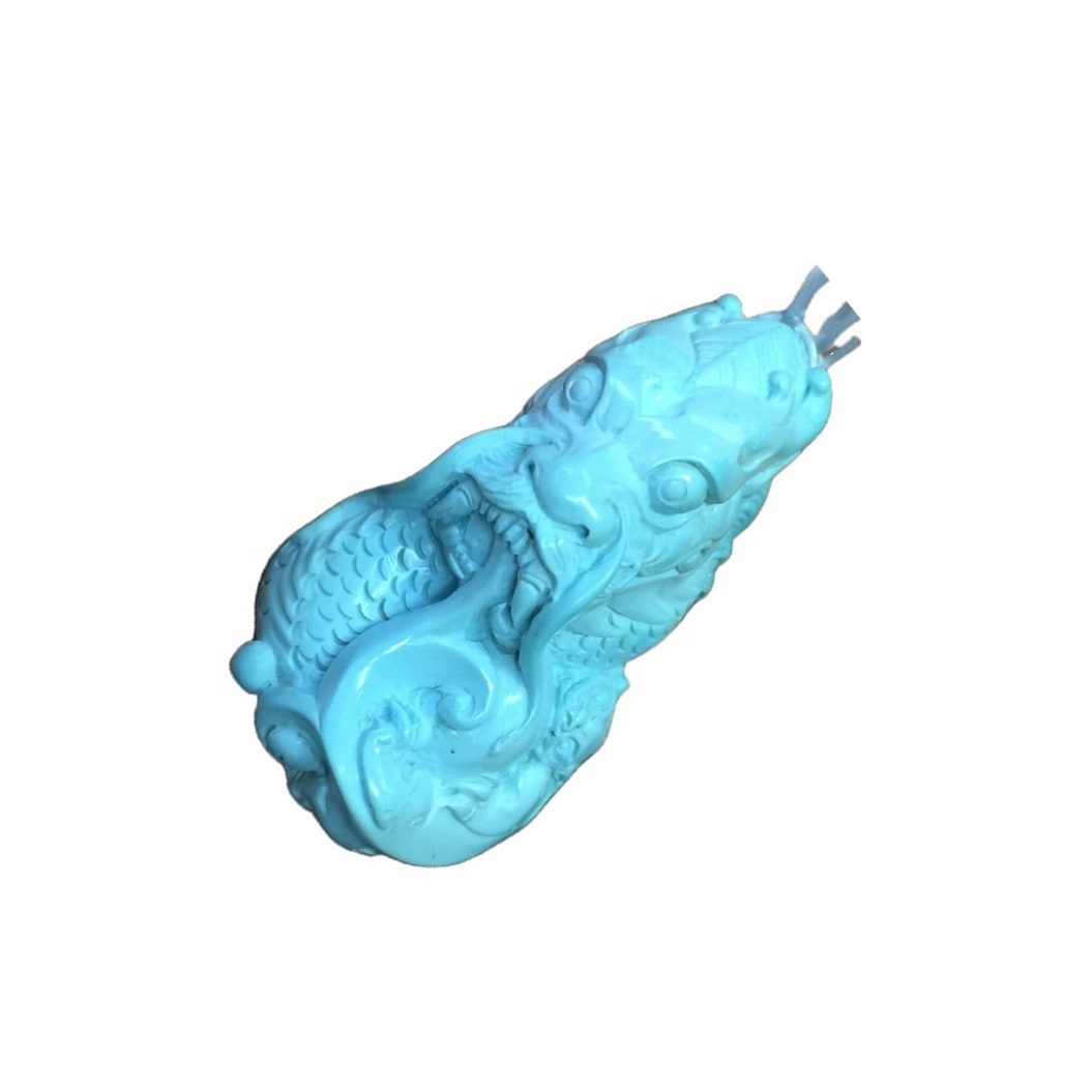 Pêşkêşkirina turquoise ya rastîn a xwerû Manufacturer | ZH Gems 8