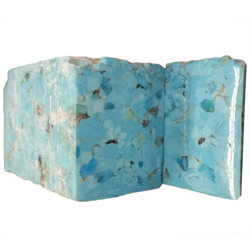 USA compress turquoise block material Natural Turquoise Gemstone Rough Slab Lot Arizona Mine Kingman