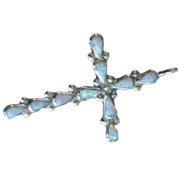 Turquoise pendant jewellery Turquoise Cross Pendant Necklace