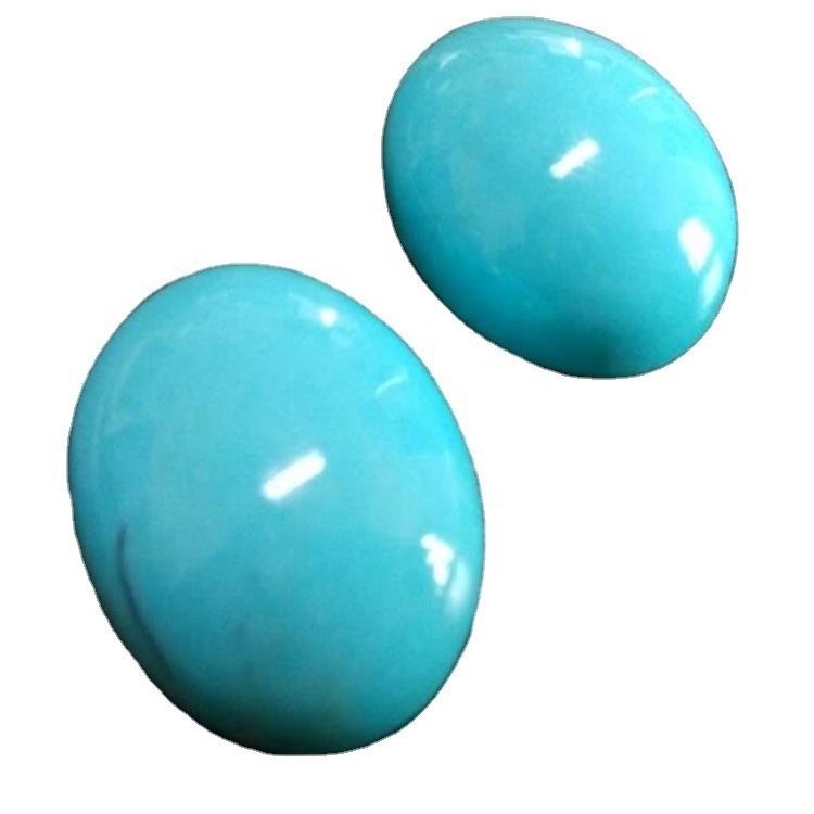 Natural Sleeping Beauty Turquoise cabochon oval shape sizes 5x3 to 10x8mm. Natural turquoise blue turquoise for jewelry making