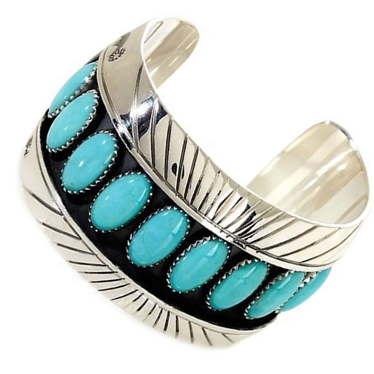 Arizona Turquoise cuff Bracelet bangle hot sale
