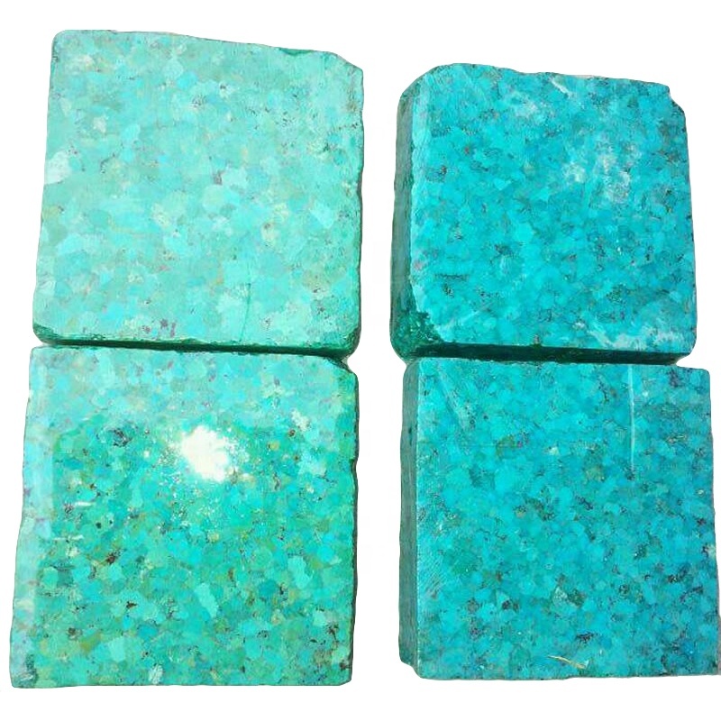 Natural turquoise rough block America compress turquoise block