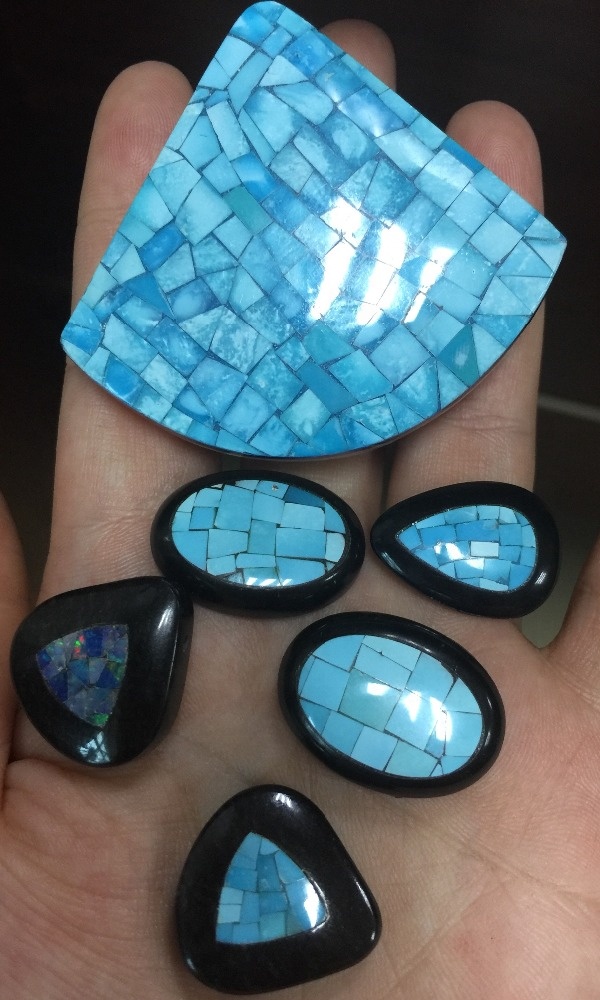 Zh Gems | کامل عمده فروشی Turquoise Cabochons تامین کننده حرفه ای 8