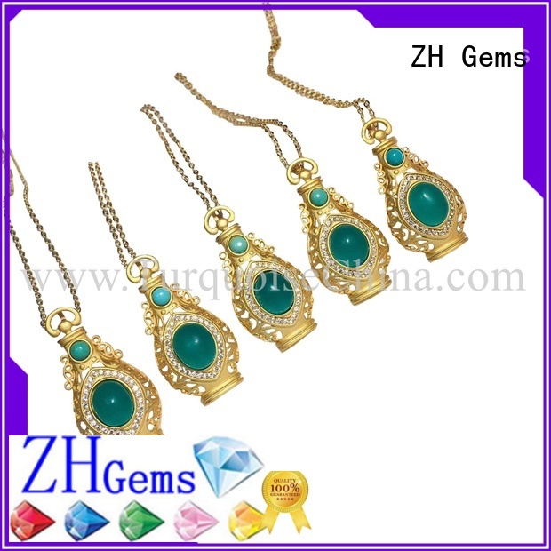 ZH Gems top rated turquoise jewelry necklace supplier for jewelry industry