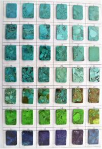 Natural Compressed Turquoise Block