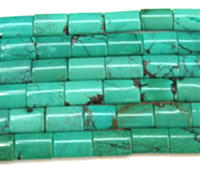 High Quality TurquoiseTube Beads