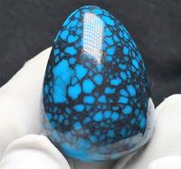 Real Turquoise Egg Beads