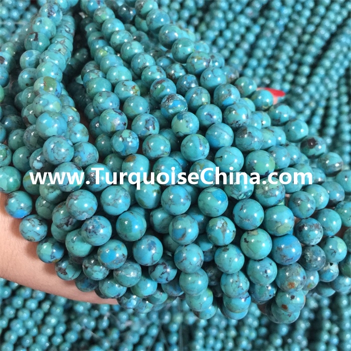 perfekt 10mm turkis runde perler levering | ZH Gems 7