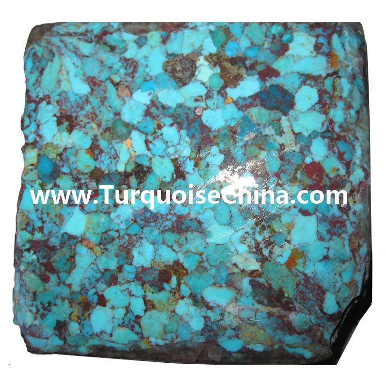 Block Big Size Turquoise Natural Stone Turquoise bricks wholesale