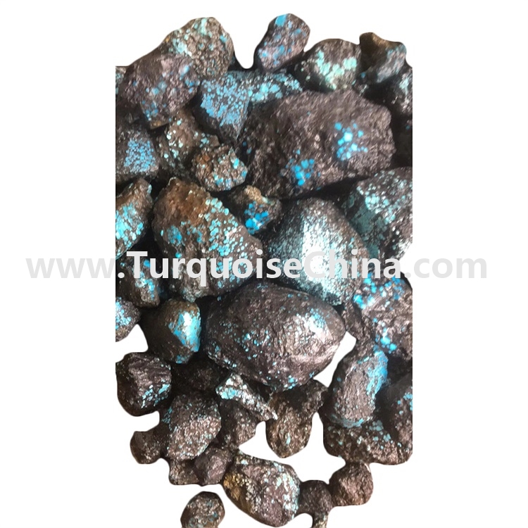 Genuine highest quality Natural spider web Turquoise Rough Stone