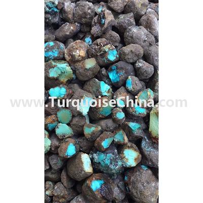 orinigal genuine naturally hardness turquoise rough material mass quantity make wholesale