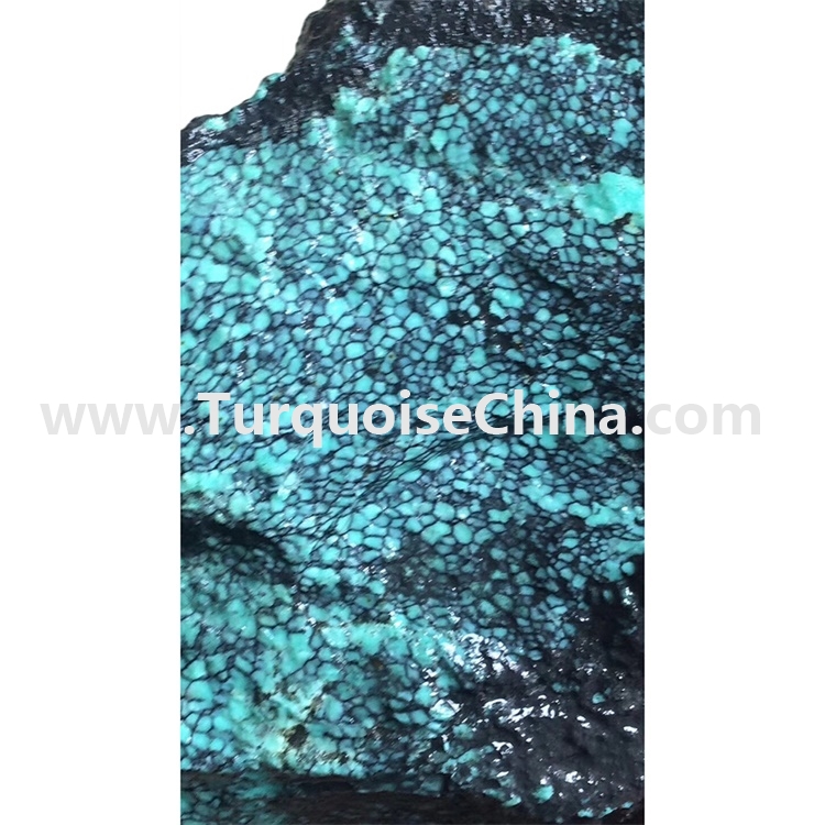 spiderweb natural turquoise material rough turquoise stone