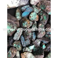 mixture colorful  naturally turquoise rough material sale by tons