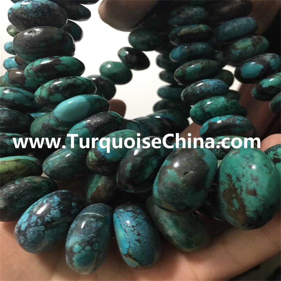 100% natural Turquoise Rondelle beads & Turquoise Abacus Beads