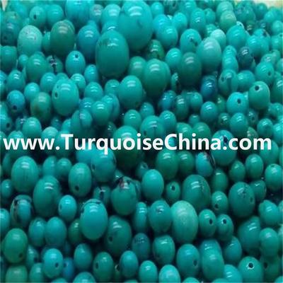 Good Quality Natural Turquoise Round Ball Beads Smooth blue Green Turquoise Round Beads