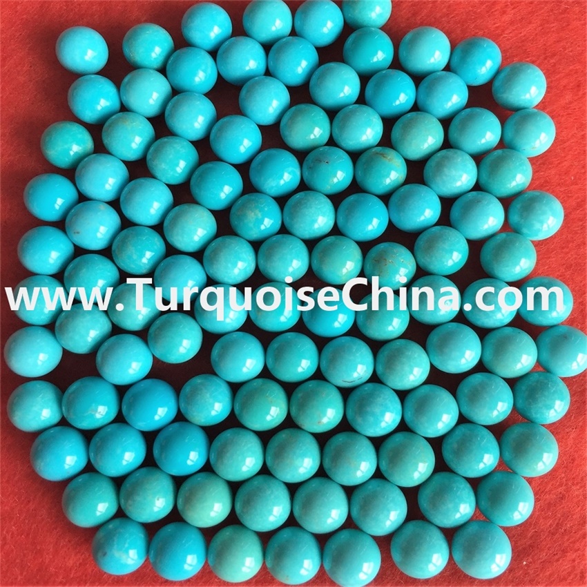 Natural genuine mixture quality turquoise round beads precious gemstone make wholesale