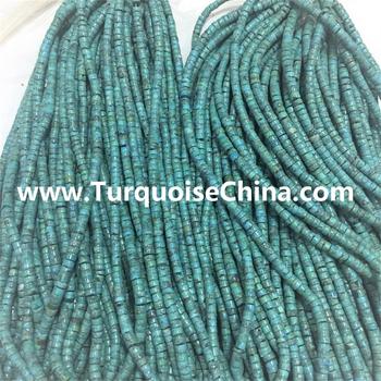Natural Green Bule Turquoise Heishi Beads Various Sizes