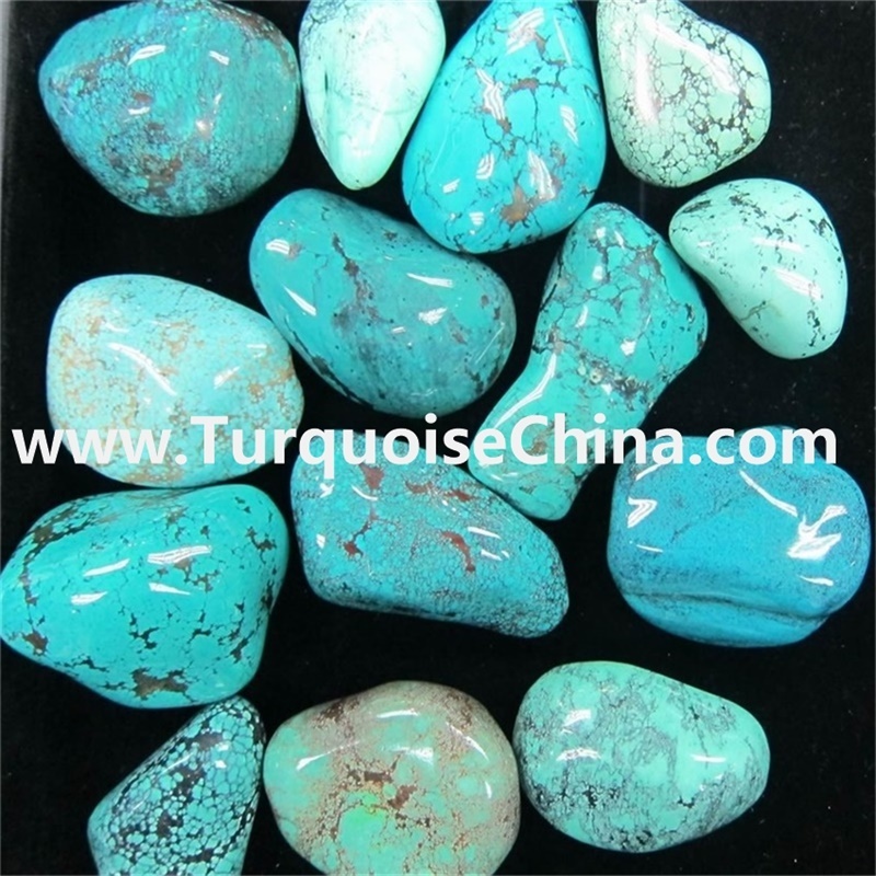 great turquoise nuggets business for necklace