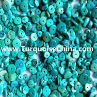 4mm to 14mm Turquoise Coin Beads - Turquoise Donut Beads Gemstone Beads