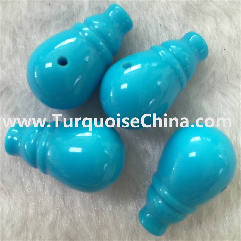 Custom Carved Turquoise Beads betroubare verskaffer vervaardiger | Zh juwele 8