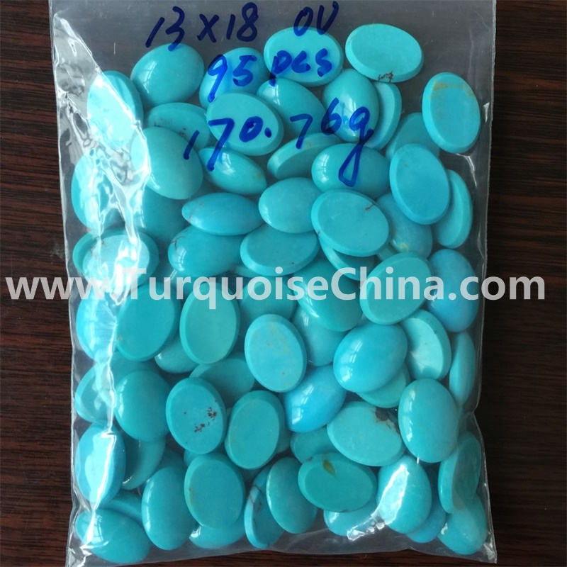 Top quality sleeping beauty turquoise cabochon jewelry