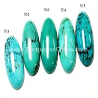 Kingman Natural Turquoise Oval Cabochon/ 5.49 Carats/ 22x8 mm/ Not Backed