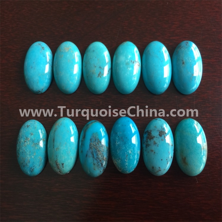 ancient indian style naturally oval shape turquoise jewellery