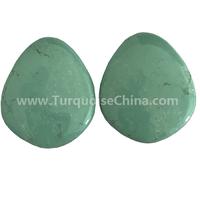 100% Natural Rare Old Tibetan Turquoise Pear Cabochon Loose Gemstones jewellery