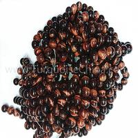 Natural Red Tiger eye stone round shape beads gemstone strings