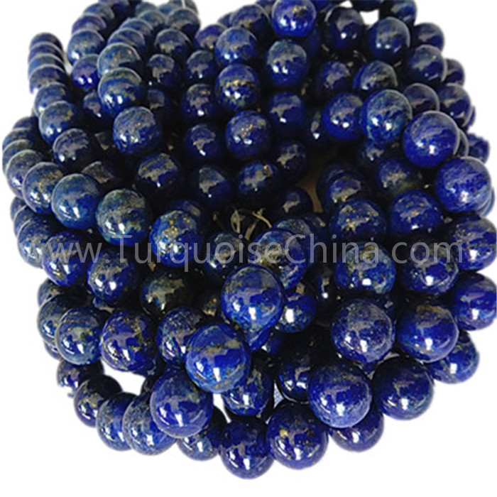 Natural blue Lapis AAA round shape beads gemstone strings