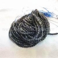 Natural Lolite regular round shape beads gray gemstone strings