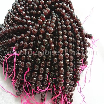 Natural Red garnet AB round shape beads gemstone strings