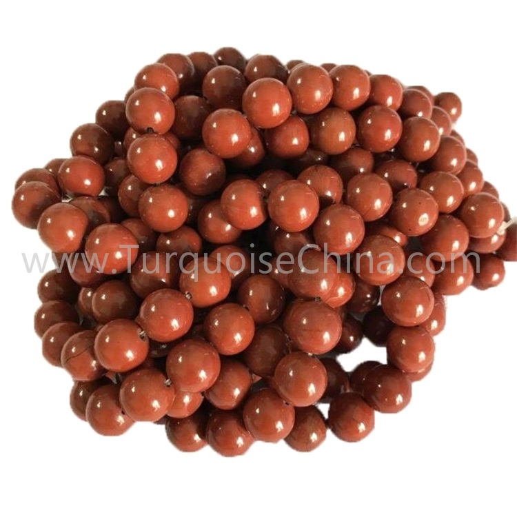 Natural Red Jasper AAA round shape beads smooth gemstone strings