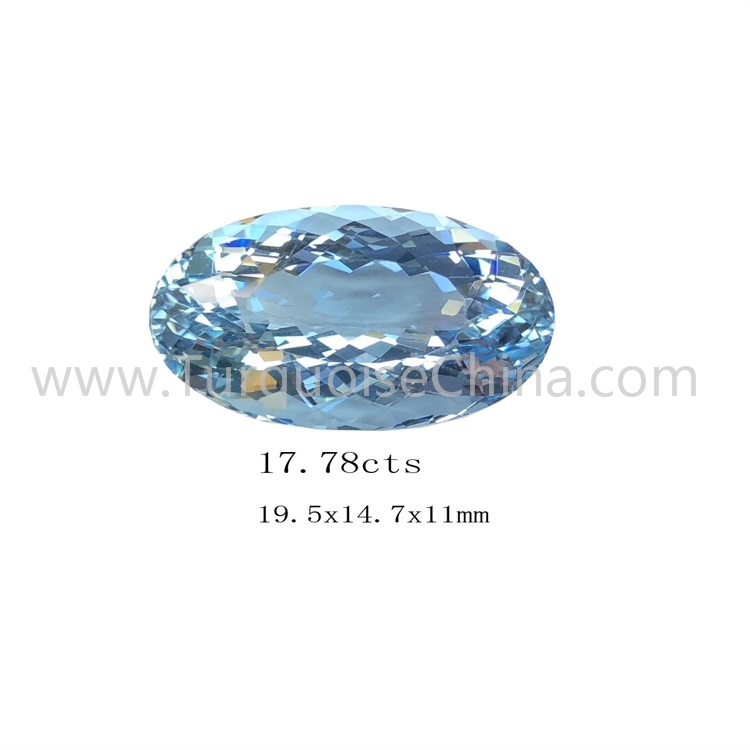 Top Natural Aquamarine Cabochon Gemstone For Jewelryne