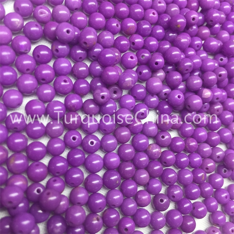Hot-sale Natural Phosphosiderite Round Loose Gem Beads Wholesale