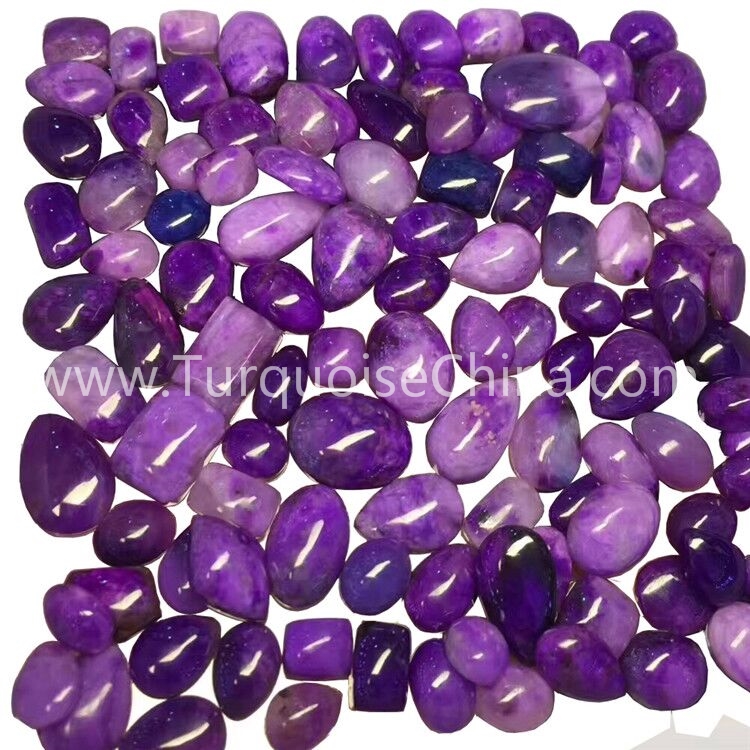 Wholesale Purple Sugilite Loose Cabochons For Making Jewelry