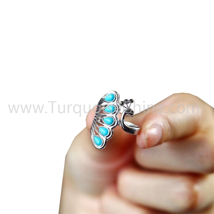 Көтерме бағалардағы Mens Turquase Ring | Жас асыл тастар 8