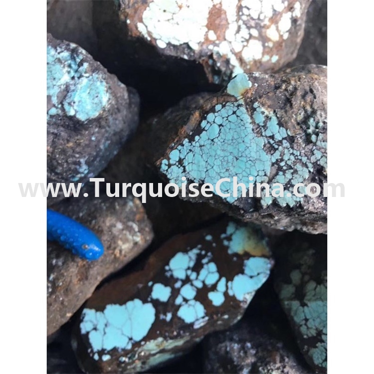 Natural Tibetan Turquoise rough material Gemstone Loose Jewelry