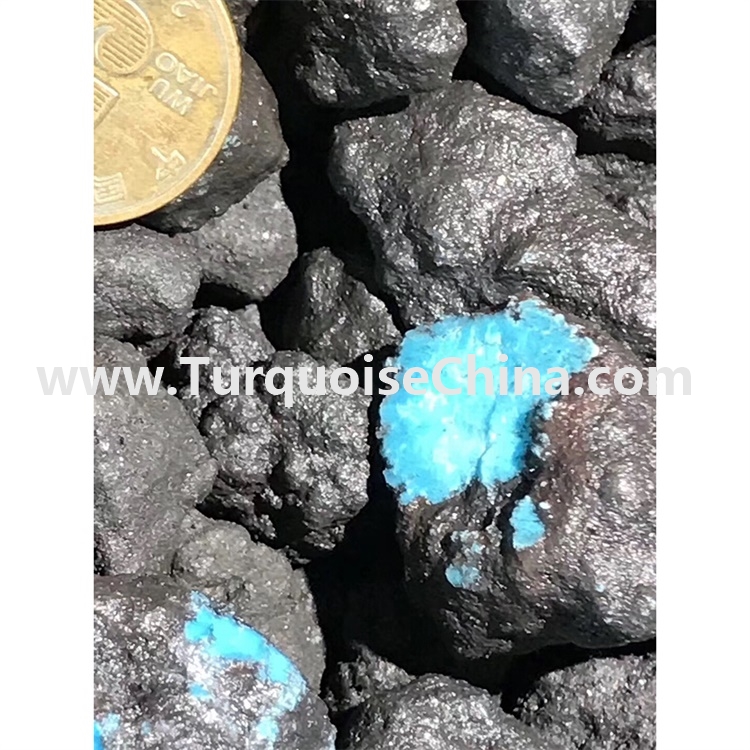 China natural turquoise rough stones