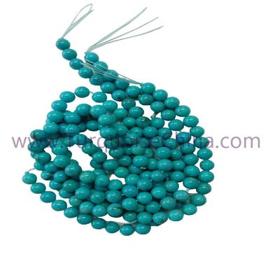 6mm Genuine Turquoise Round Beads Gemstone Wholesale