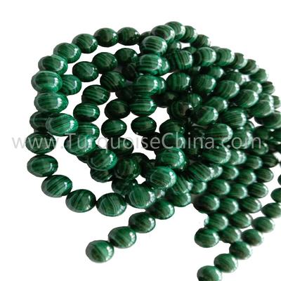 Hot-sale Natural Malachite Round Beads Gemstone Wholesale