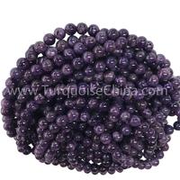 Hot-sale Natural Charoite Round Beads Gemstone Wholesale